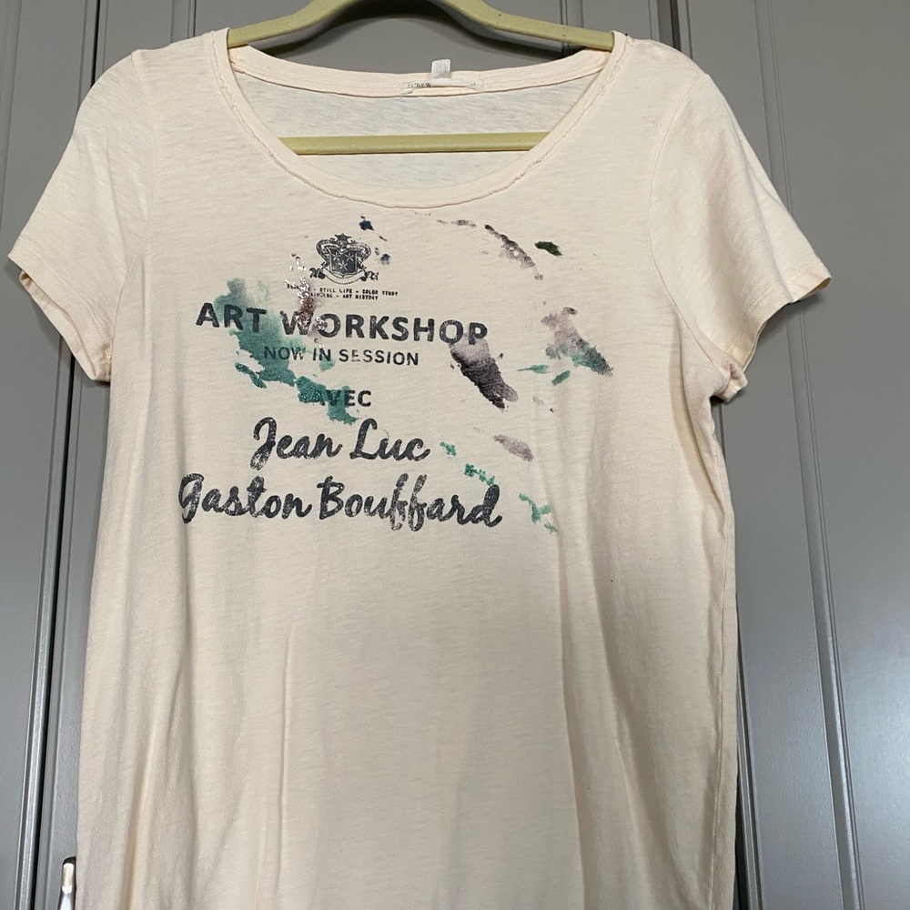 J Crew Graphic T shirt